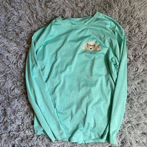 𝅺LAUREN James Blue Long Sleeve Tee